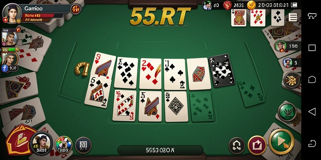Tampilan gameplay seru dan interaktif dari 55RT.