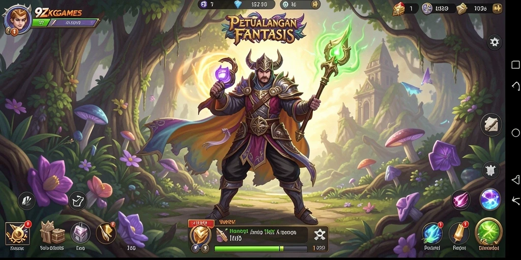 Tampilan gameplay menegangkan dalam 9ZKGAMES yang penuh aksi.