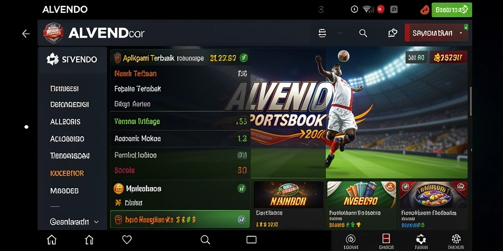 Tampilan gameplay ALVENDO yang menarik dan interaktif.