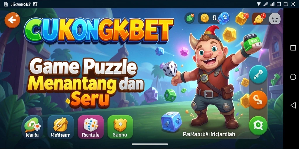 Tampilan gameplay CUKONGBET yang menantang di setiap level.