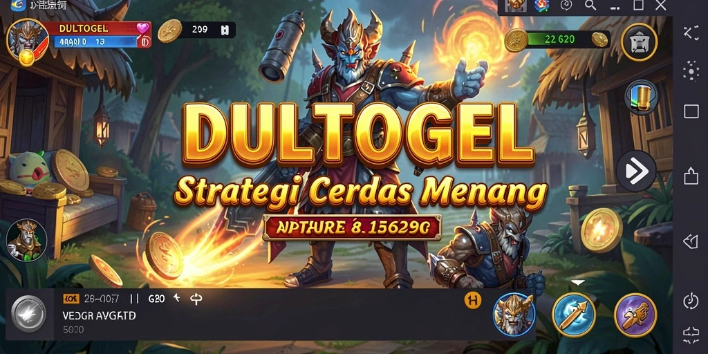 Tampilan gameplay DULTOGEL yang seru dan penuh strategi.
