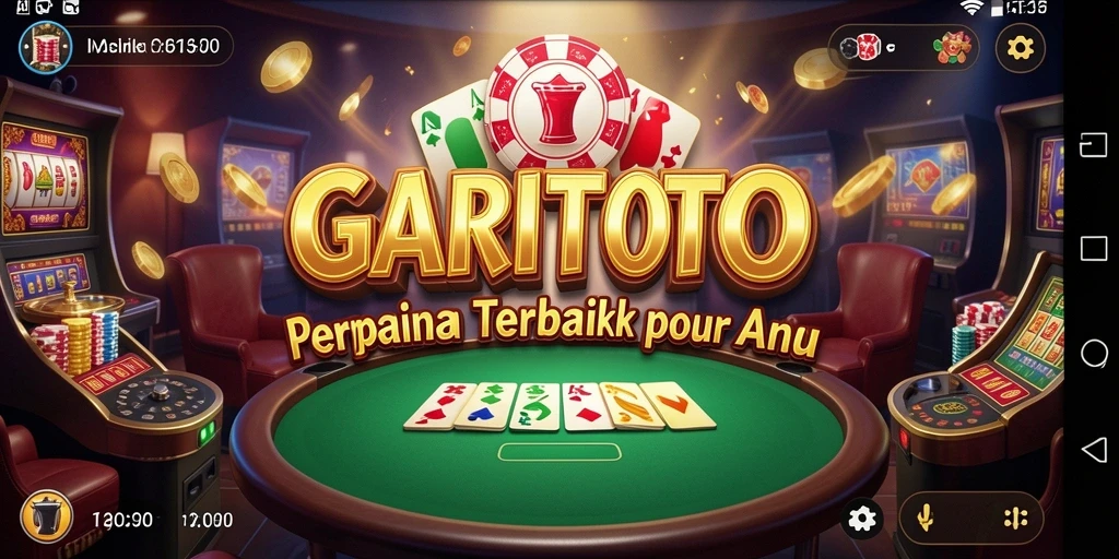 Tangkapan layar GARITOTO menampilkan pengalaman bermain Kasino yang seru.