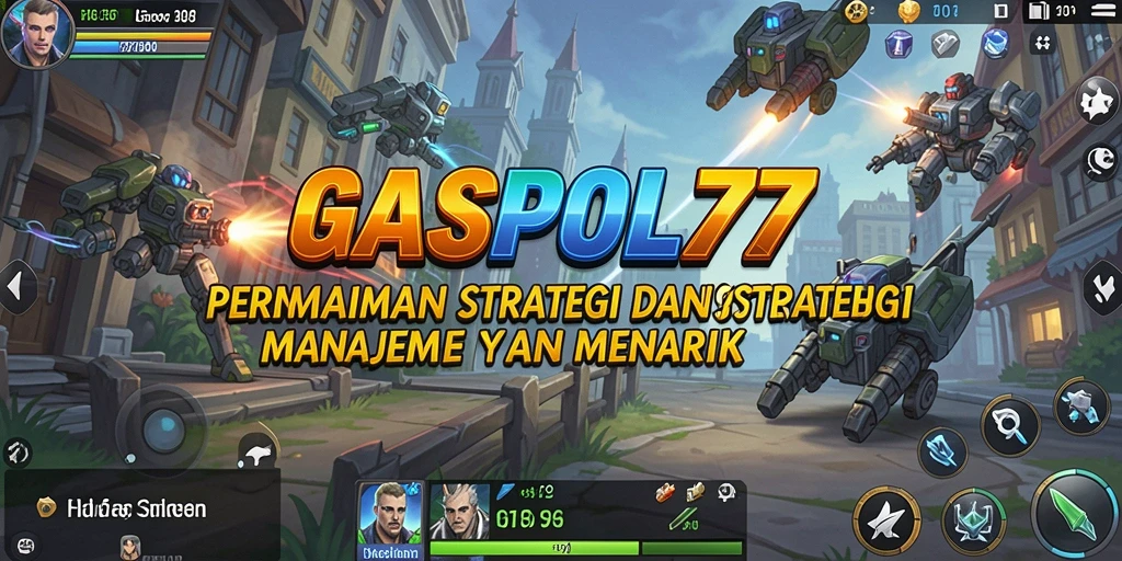 Tampilan gameplay menarik dengan strategi mendalam di GASPOL77.
