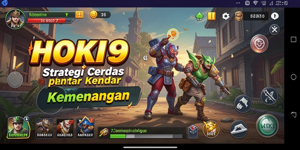 Tampilan gameplay HOKI9 yang menegangkan dan strategis.