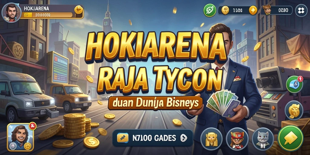 Tampilan menawan dan gameplay seru HOKIARENA di dalam screenshot.