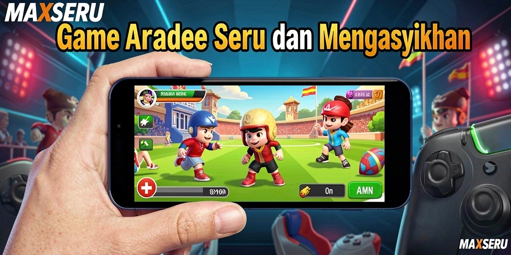 Tampilan gameplay seru yang memukau di MAXSERU.