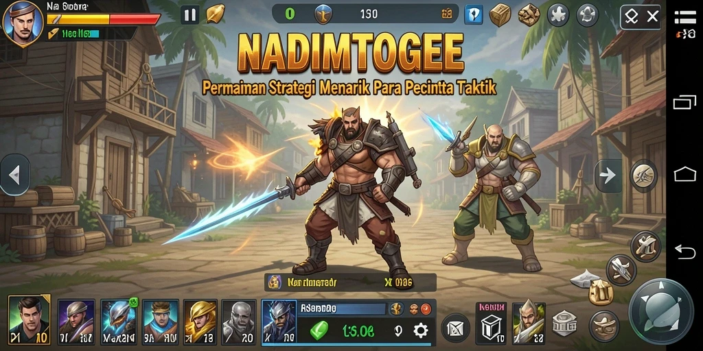 Tangkapan layar gameplay NADIMTOGEL menampilkan momen strategis yang mendebarkan.