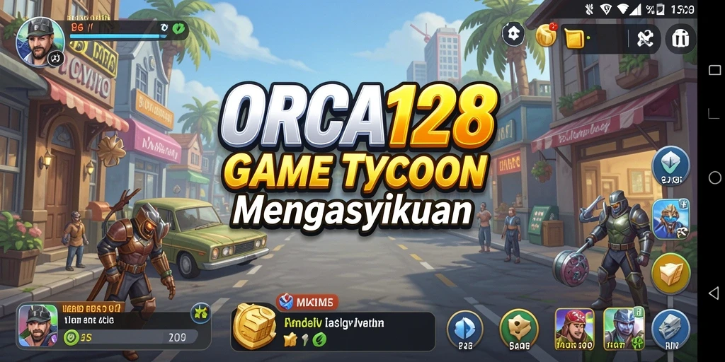 Tampilan gameplay Tycoon yang menarik dari ORCA128.