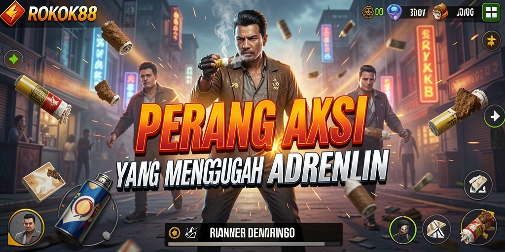 Tangkapan layar ROKOK88 yang memperlihatkan aksi pertempuran yang mendebarkan.