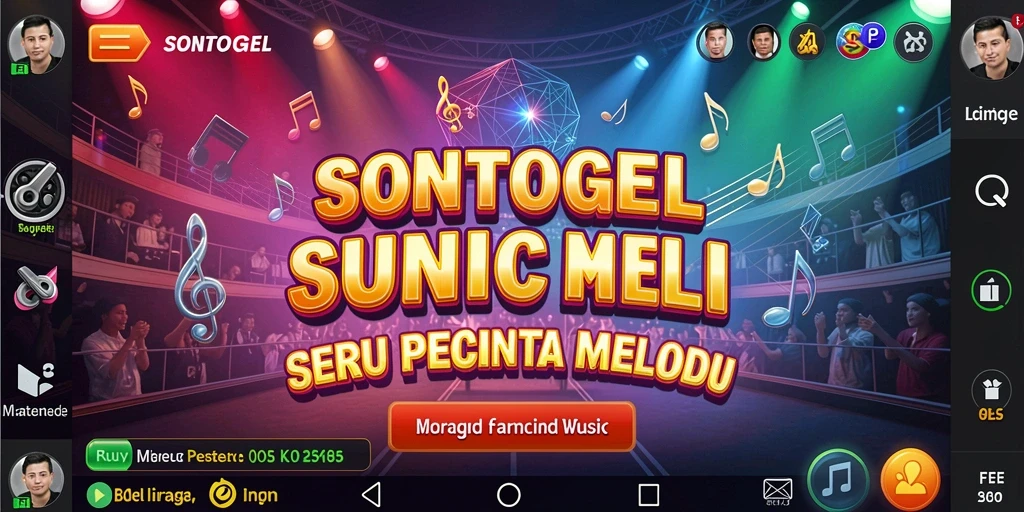 Tampilan gameplay SONTOGEL yang menarik dan penuh warna.