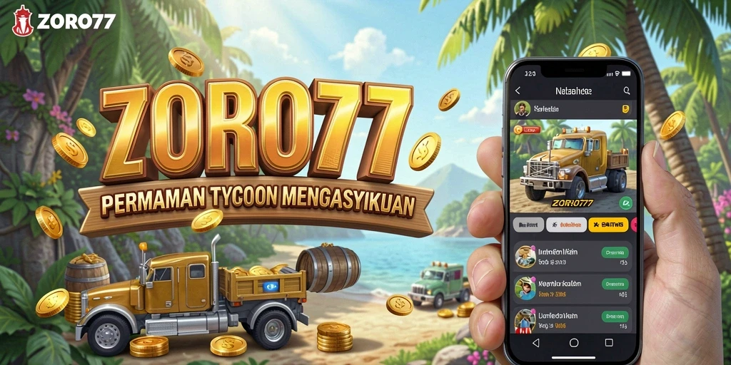 Tampilan gameplay seru dan interaktif di ZORO77.